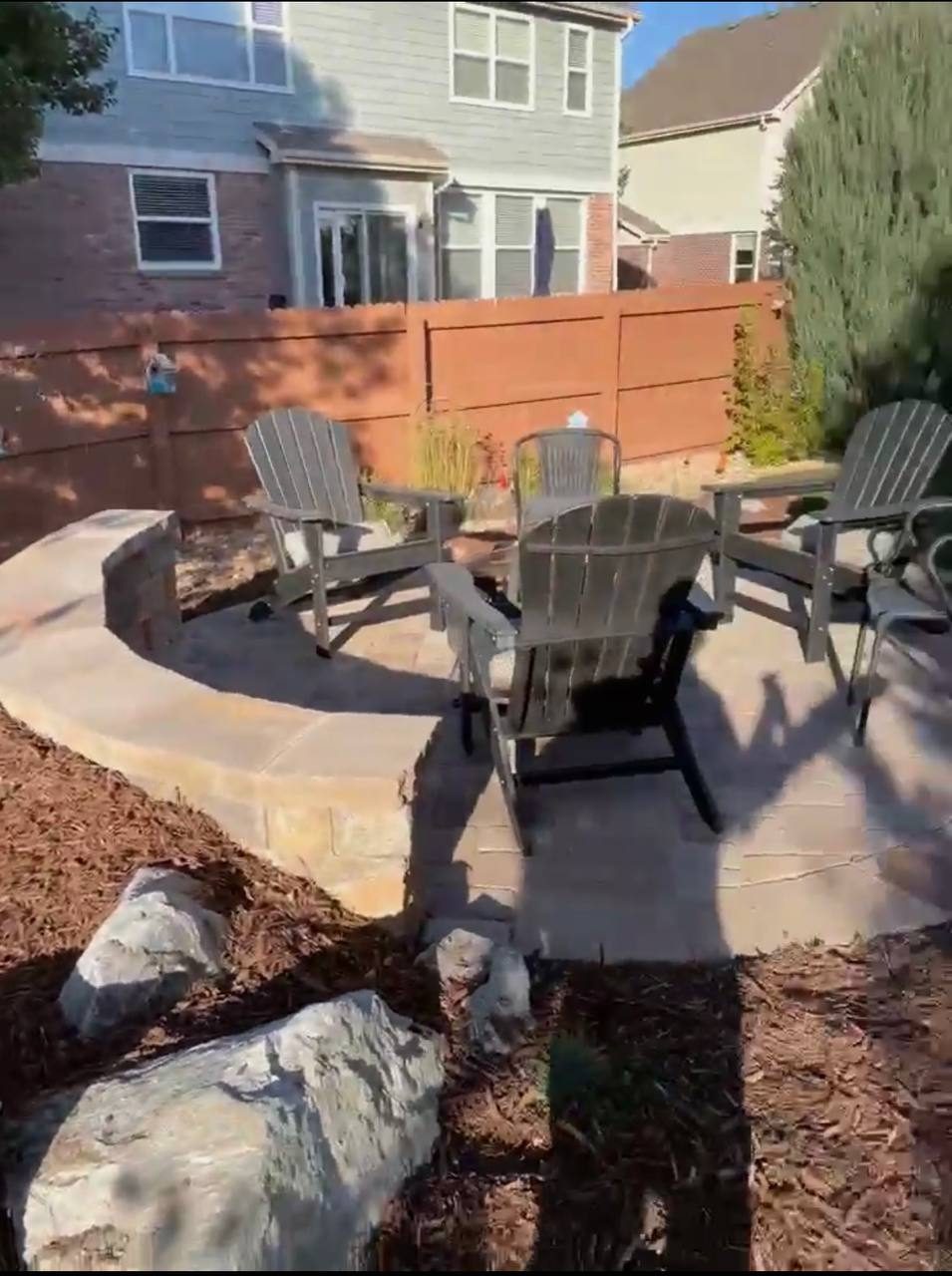 Landscape renovation — finished